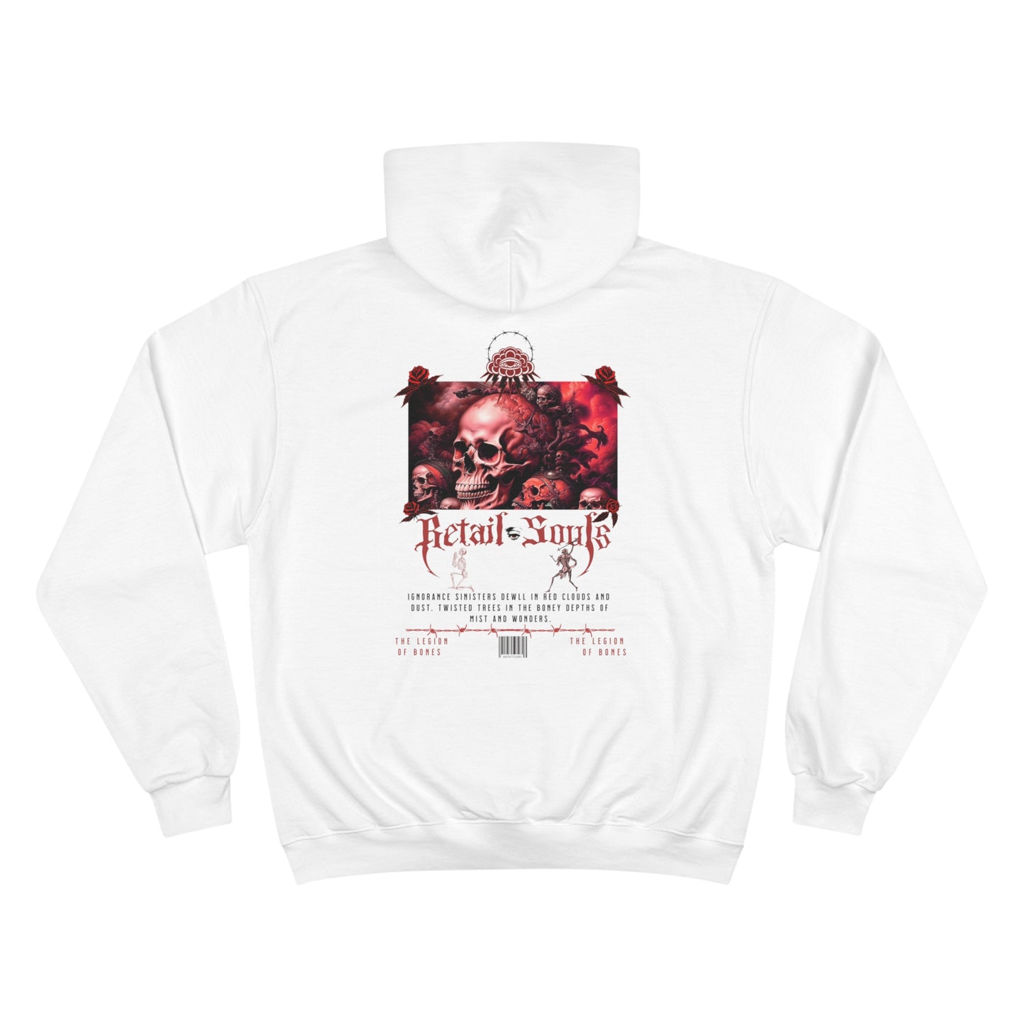 Skeletons In Hell Champion Hoodie