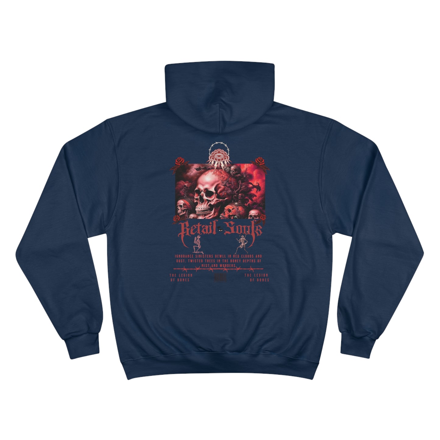 Skeletons In Hell Champion Hoodie