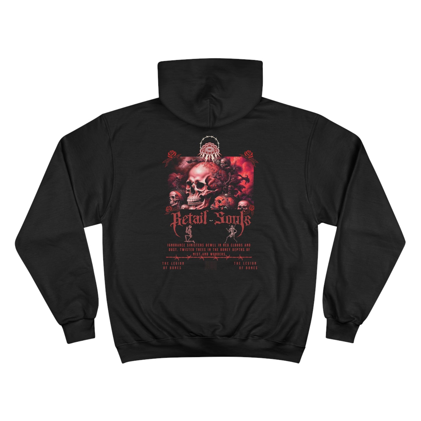 Skeletons In Hell Champion Hoodie